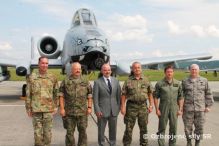 Cvienie Slovak Warthog 2016 navtvili vznamn hostia